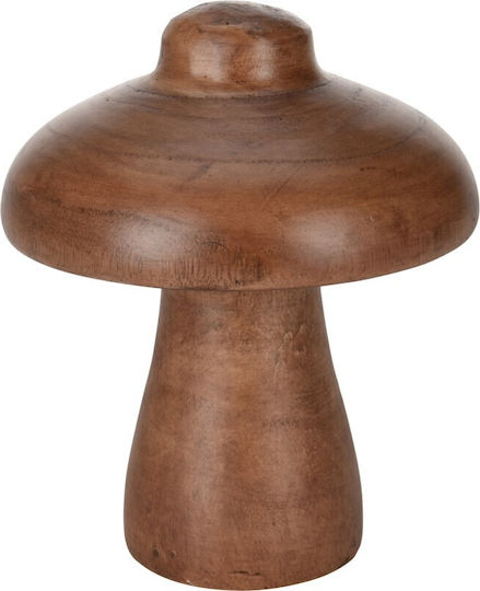 Pilz 17x20cm Braune Tischdekoration