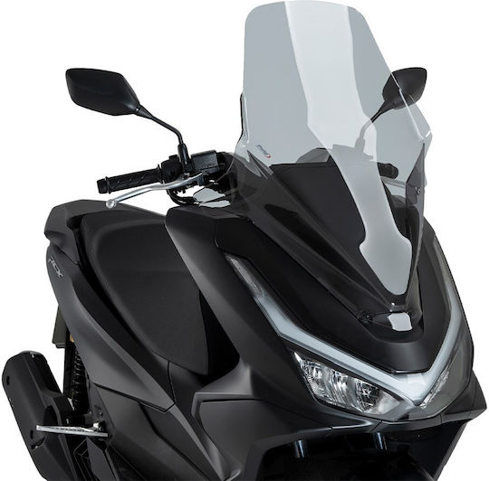 Puig Tinted Motorcycle Windshield V-tech Line Touring for Honda PCX 125 2025 22429H