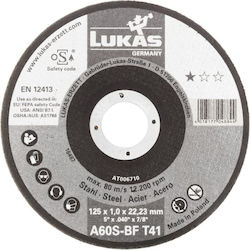 Flache Schleifscheibe T1a 125*1.0*22 A60s-bf Premiumflex