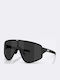 Bliz Unisex Sunglasses with Black Frame and Black Lens
