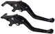 Manete De Motocicletă Xtx-xt600 Ajustabile Din Aluminiu