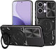 Techsuit Camguard Pro Back Cover Σιλικόνης Μαύρο (Oppo Reno 14 Pro)