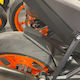 Puig Φτερό Πίσω Τροχού Μοτοσυκλέτας για KTM DUKE Μαύρο