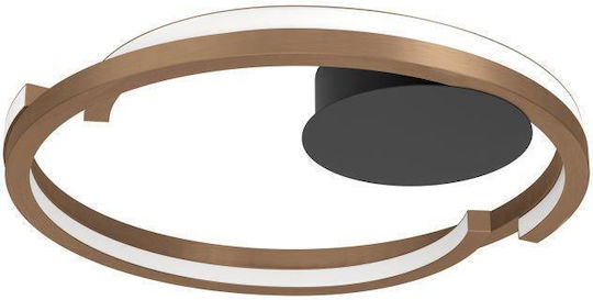 Eglo Plafonieră de Tavan 48 cm Neagră cu LED Integrat