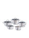 Fissler Paris Cookware Set Made Of Stainless Steel 5 Pieces