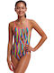 Funkita Детски Бански Една част Многоцветен