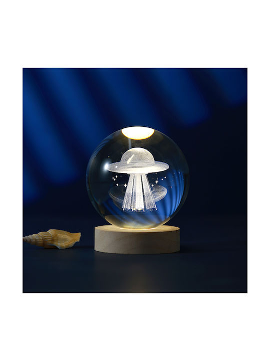 I-Total Διακοσμητικό Φωτιστικό Crystal Ball