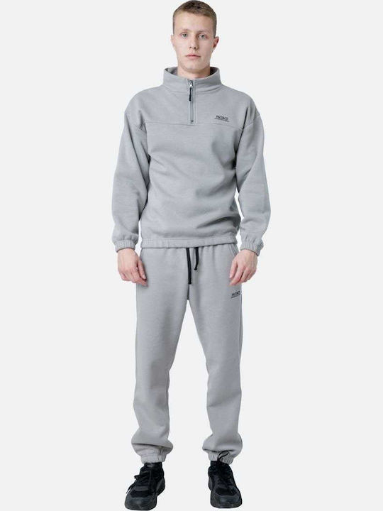 Paco & Co Cargo Σετ Φόρμας με Λάστιχο Grey