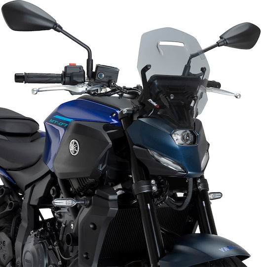 Ζελατινα Black New Generation Touring Yamaha Mt-07 Mt-07 Y-amt '25 22413n Puig