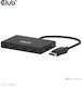 Club-3d Dp Hub Csv-7400 Displayport 1.4 Четворен Монитор Mst 4x4k30hz