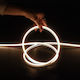 kelvo Rezistent la apă Bandă LED 24V Alb Natural Lumină 1m Neon Flex