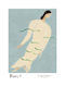 Poster Pisces Sofia Lind Beige Blue Green 30 X 40 Cm Poster Club