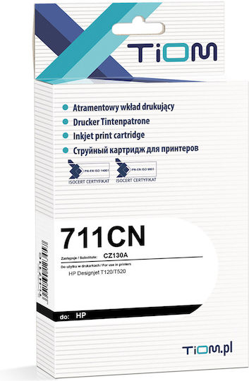 Tiom Ink Cartridge HP 711cn CZ130A 29 ml Cyan