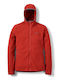 Men's Fleece Cardigan Tuscan Red