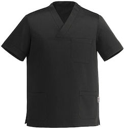 Egochef Blouse Chef Unisex Black Leonardo