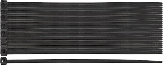 Neo Δεματικά Καλωδίων Πλαστικά 80mmx2.5mm σε Μαύρο χρώμα (100τμχ)