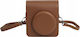 Loveinstant Cover Case Cover Cover Case Cover Fuji Fujifilm Instax Mini 99 Brown