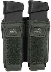 Doppelte Pincer Pistol Gewehrholster Agilite Ranger Grün