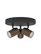 Eglo Consuma Triple Ceiling & Wall Spot with GU10 Lamp Adapter in Bronze Color