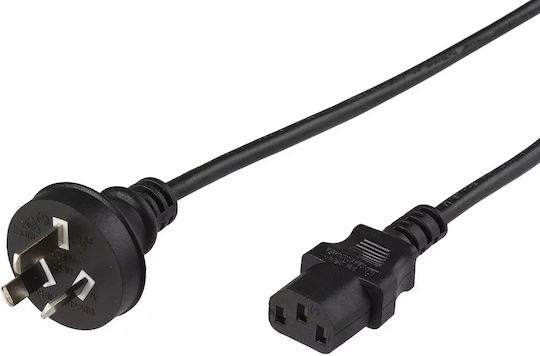 Microconnect Power Cord AUS to C13 1.8m Australia Type I to C13 IEC320 H05VV-F 3 x 0.75mm²