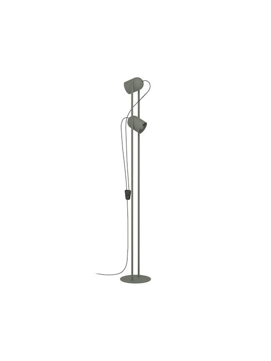 Eglo Tilston Floor Lamp H142.5xW13cm. with Socket for Bulb E27