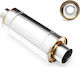 Rm Motors Sport Toba De Eșapament Cu Orificiu Prin Care Trece Aerul 63,5mm 300mm Rm