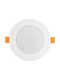 Maclean Energy Rectangle Recessed Spot with Integrated LED and Natural White Light White 12x2.6cm. 1pcs