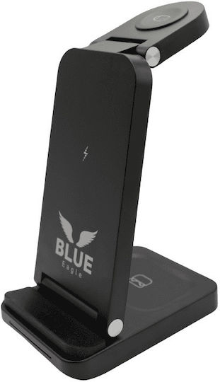Blue Eagle Be-wc-01 Magnetic Wireless Charging Phone Holder Black