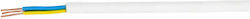 Tfk Ydy 3x 2.5 Zo Tfk Cable White Installation Cable Round Wire 450/750v Kl.1 Beben G003036