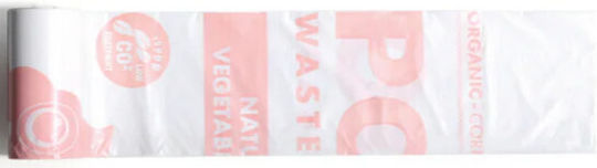 M-pets Poo Dog Waste Bag Roll Rose 1 Piece M-pets