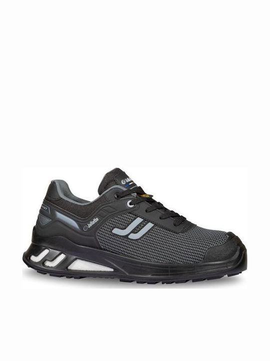 Jallatte Jalduke Safety Low Black S3S with Cold Sole (CI) ESD Oil Resistance (FO) Slip Resistance (SR)