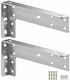 Stainless Steel Corner Shelf Orange 2pcs HO972A