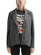 QS Damen Blazer Schwarz