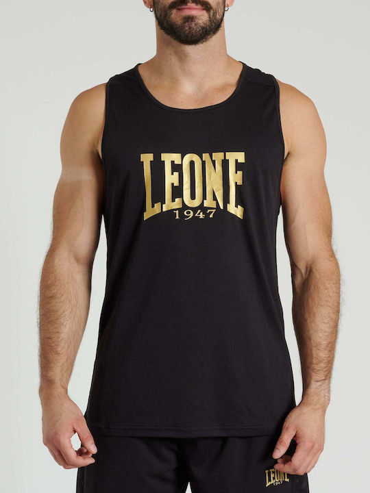 Leone 1947 Sleeveless Shirt ABX702 for Boxing Black