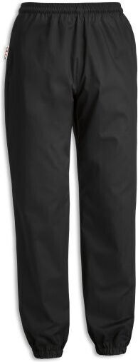 Unisex Kochhose Egochef Aladin Elastische Bäuche Schwarz