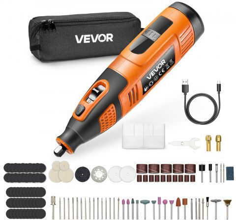 Vevor BCGXZGJTJWSDF82RW001V9 Rotativ Multifuncțional electric 12V cu control de viteză