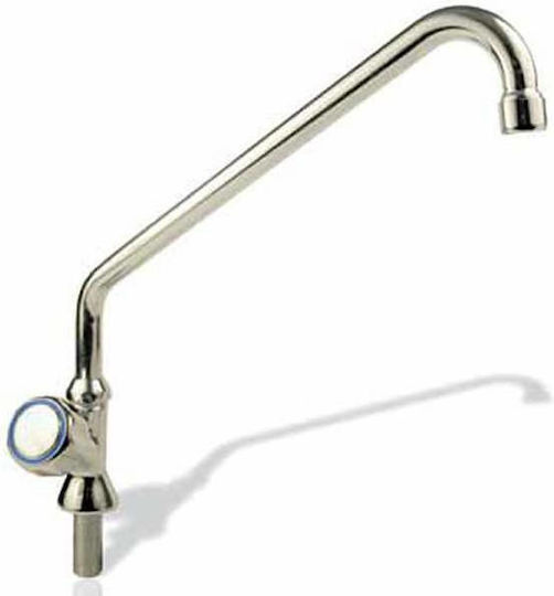 Βρύση Επαγγελματική Λάντζας Μίας Οπής 300x230 H Mm Caff Fr-306