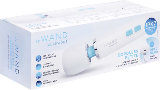 Le Wand Petite Δονητής Μασάζ 24.9cm Λευκός