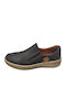Γυναικεία Slip-On Δερμάτινα Καφέ