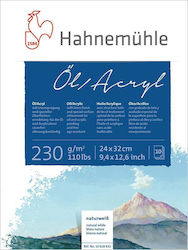 Hahnemuhle Bloc Oil Acrylic 10 Foi 24x32cm 230g