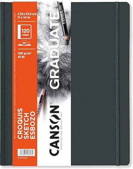 Σημειωματαριο Canson Grd Croquis Sketch 120gr 27,9x35,6 Portrait
