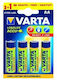Varta AA Wiederaufladbare Batterien 2100mAh 4er Pack Blau