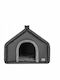 Doggy Dolly Hundebett Häuser Gray