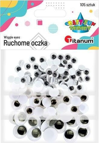 Titanum Διακοσμητικό Στοιχείο για DIY Κατασκευές Μαύρο 105τμχ