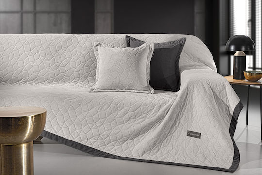 Guy Laroche Avalon Elephant Throw 170x300cm Plus Cushion Cover 42x42+3cm Guy Laroche Avalon Elephant Throw 170x300cm Plus Cushion Cover 42x42+3cm