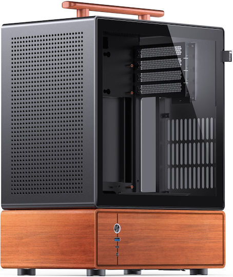 Jonsbo T7 Mini-Turm Computergehäuse Schwarz