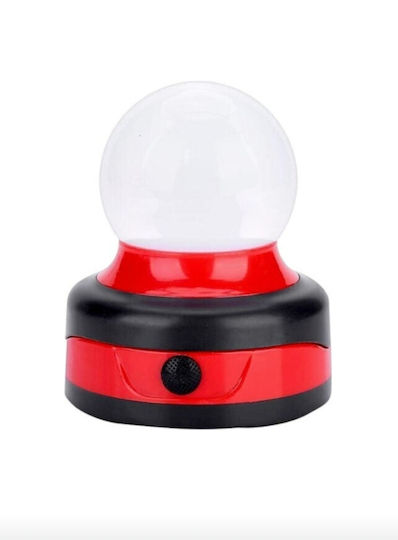 Portable LED Battery Lamp with Magnet Hanging Red