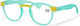 Optosquad Reading Glasses +3.50 Pocket in Turquoise color OPT9950-3