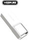 Yesplus USB Bluetooth 5.3 Adapter με Εμβέλεια 10m Ασημί (YS-621C)