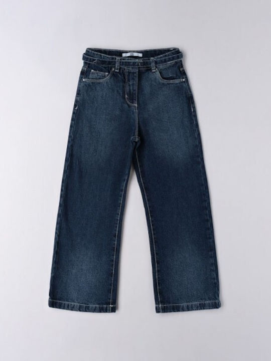 iDO Kids' Jeans Trousers Washed Medium Blue
